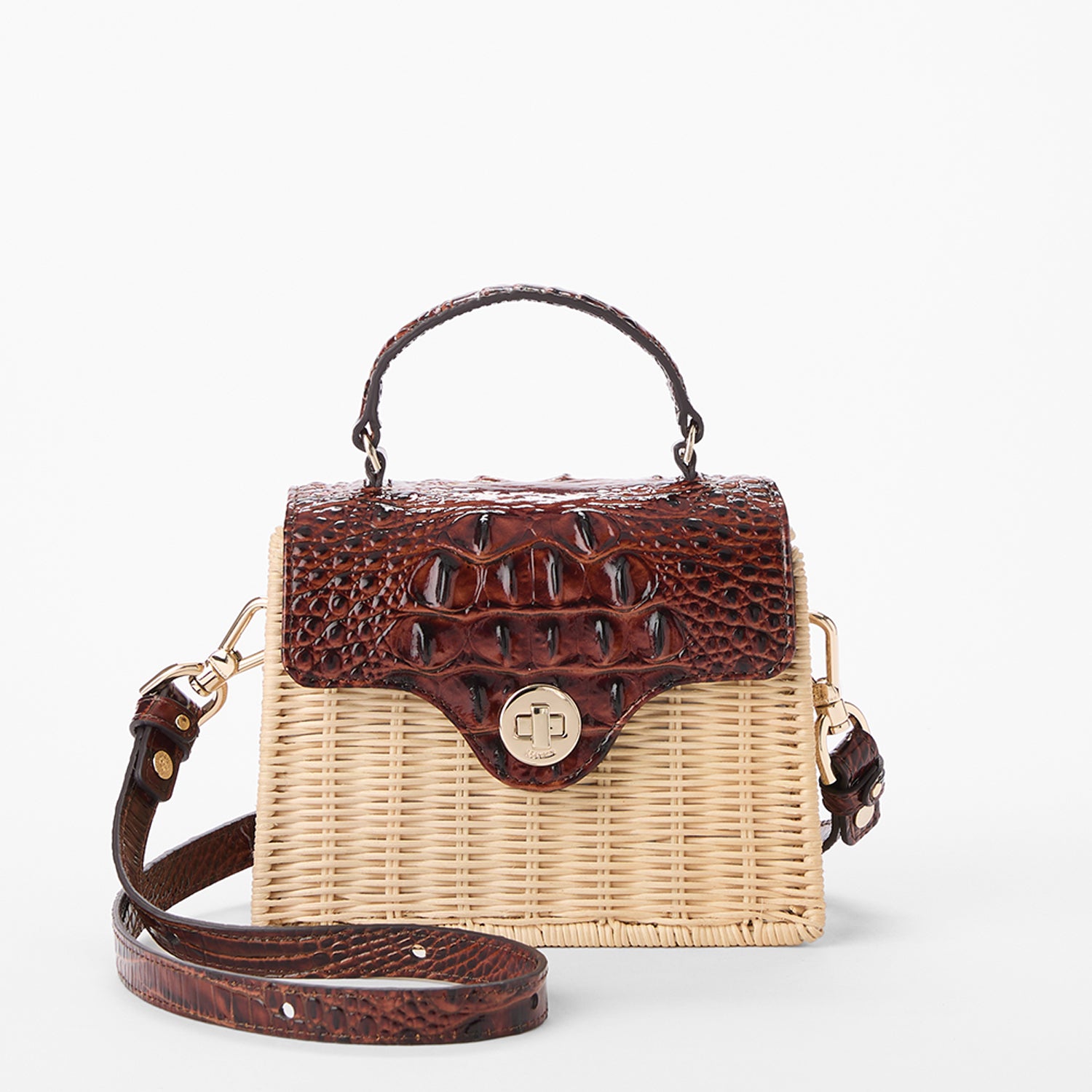 L'Appartement  ♦︎ V DE VINSTER 編みカゴバッグ Liliana | Pecan Maison | BRAHMIN