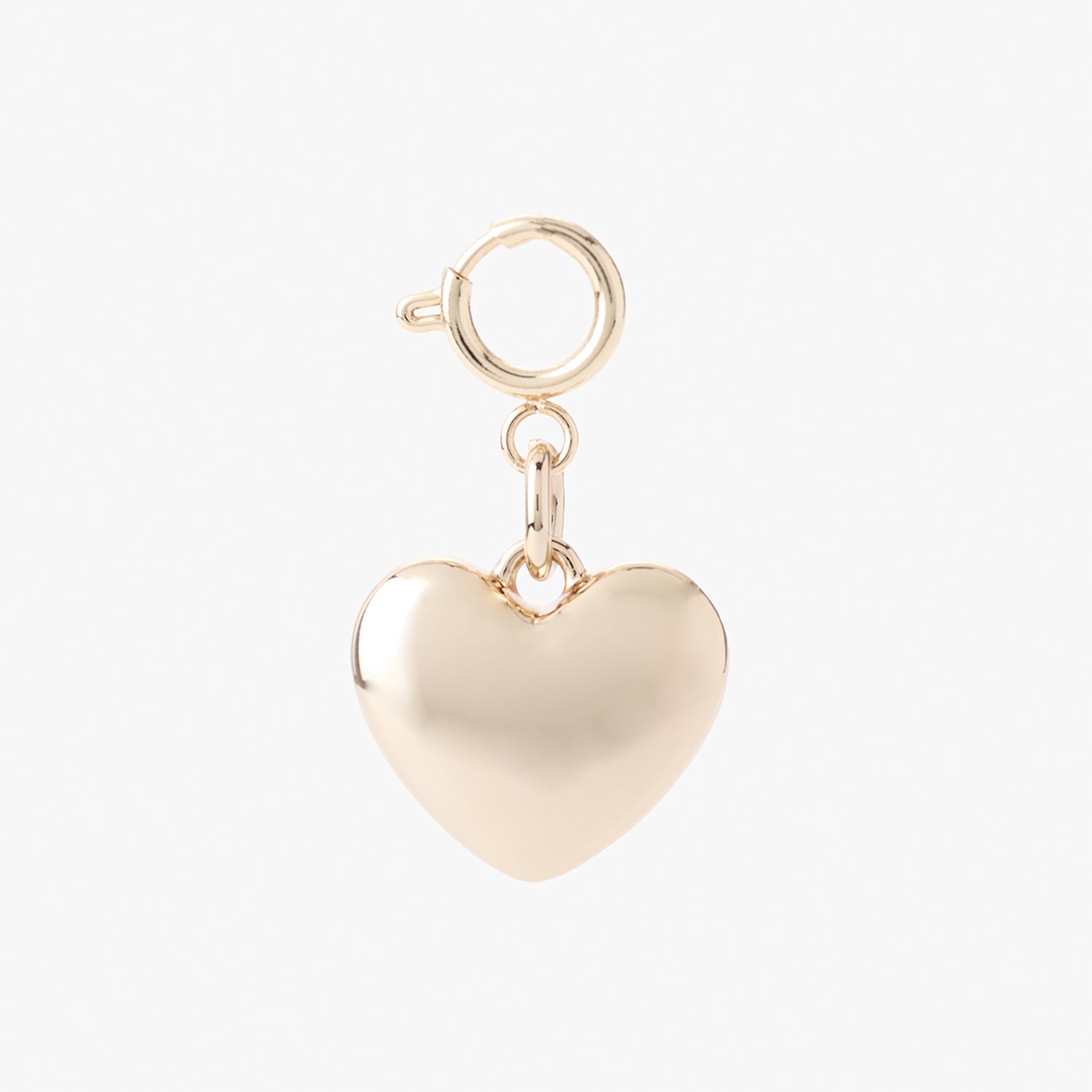 Small Heart | Light Gold Charm | BRAHMIN