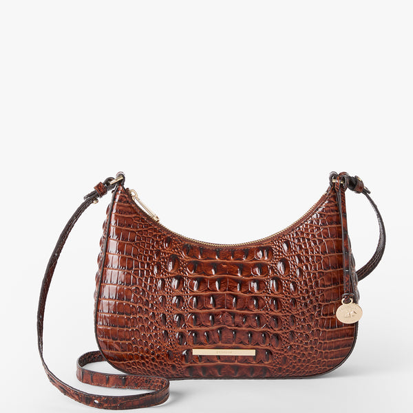 Small Stephie | Pecan Melbourne | BRAHMIN