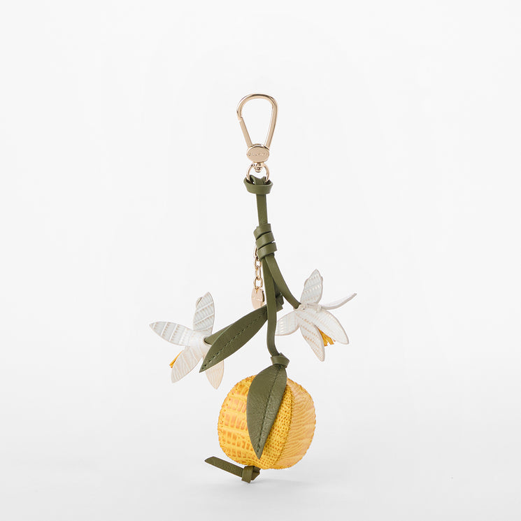 Lemon Charms Lemon Leather Hangoff Back View