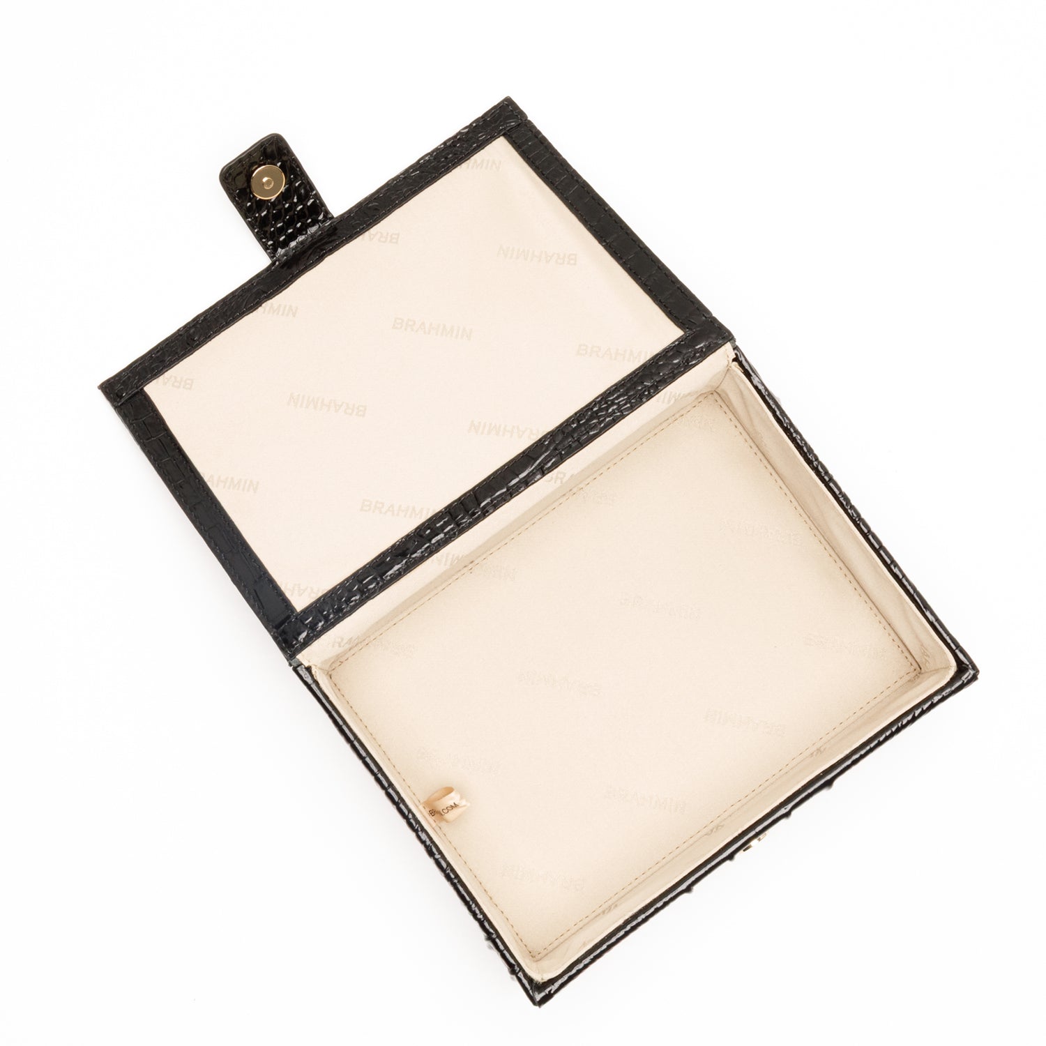 Small Box | Black Melbourne | BRAHMIN