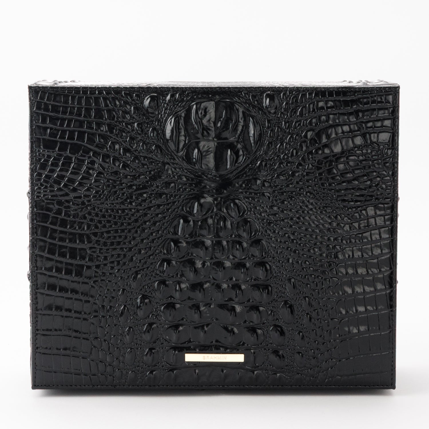 Large Box | Black Melbourne | BRAHMIN