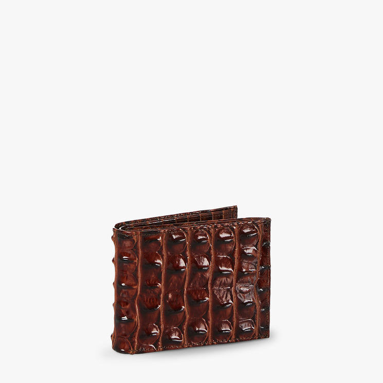 Bifold Wallet Pecan Melbourne Side View