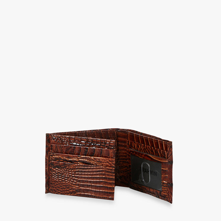 Bifold Wallet Pecan Melbourne Open View