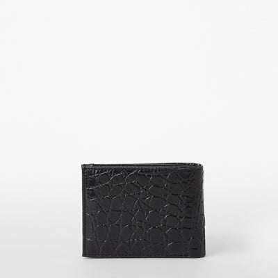 Black Baypoint Bifold Wallet Back View 