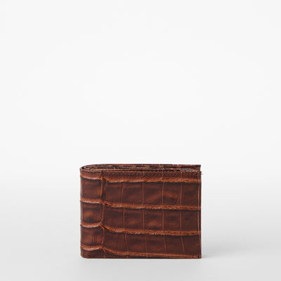 Chestnut Baypoint Bifold Wallet Front View 