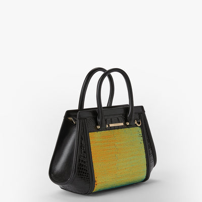 Multi Shimerda Small Arden Satchel Side View 
