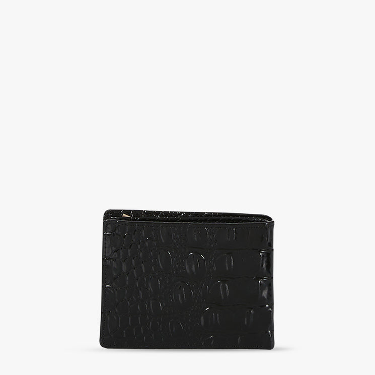 Black Melbourne Billfold Wallet Back View