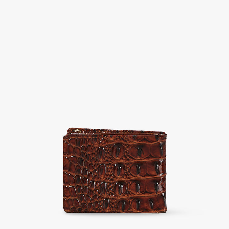 Pecan Melbourne Billfold Wallet Back View