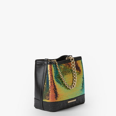 Multi Shimerda Small Arden Satchel Side View 
