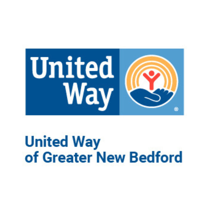 United Way logo with 'United Way of Greater New Bedford' text on a white background