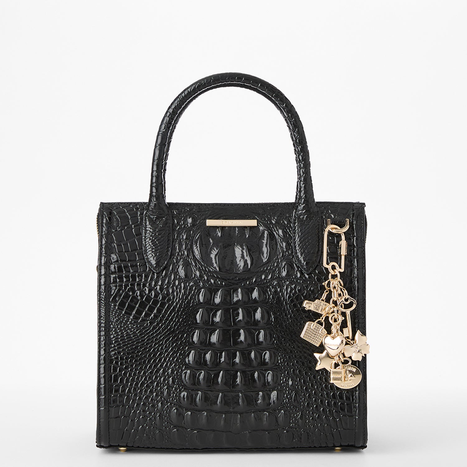 Duxbury 3D | Light Gold Charm | BRAHMIN