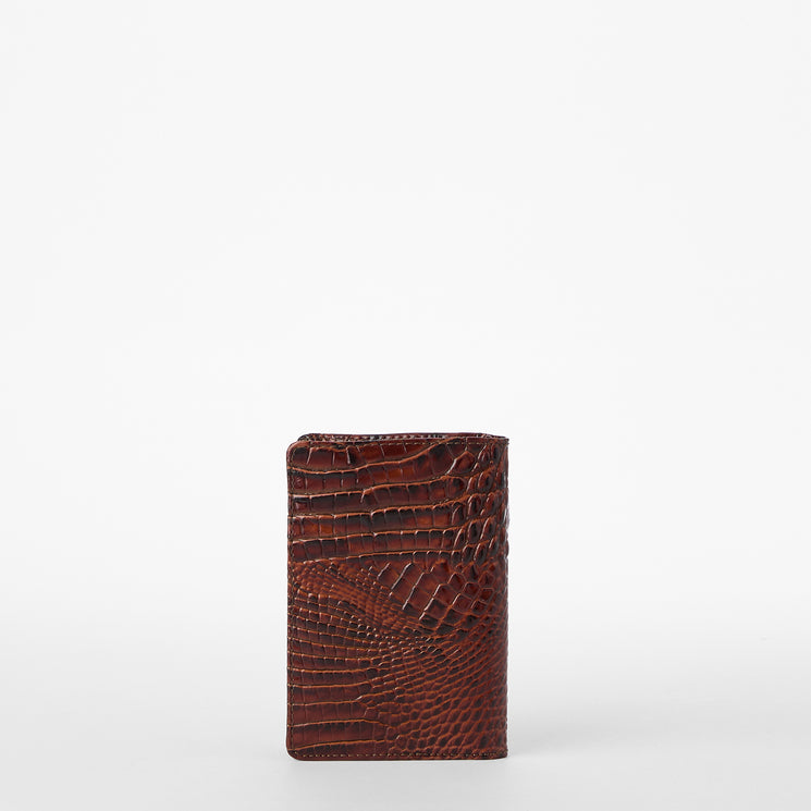 Pecan Melbourne Passport Wallet Back View 