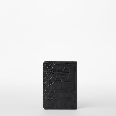 Black Baypoint Passport Wallet Back View 