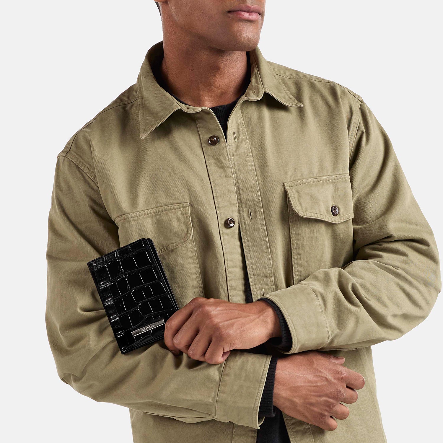BRAHMIN ビッグカラー ダブル Pコート 金ボタン ネイビー サイズ38 Brahmin（ブラーミン） 30％OFF SALE ダブルメルトンミドルコート