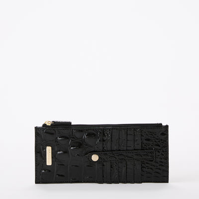 Credit Card Wallet Black Melbourne Front View