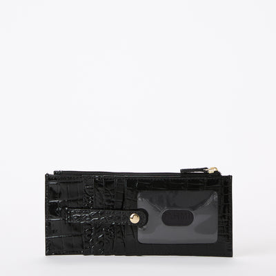 Credit Card Wallet Black Melbourne Back View