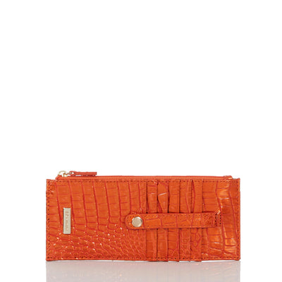 Orange Potion Melbourne Credit Card Wallet Front View 
