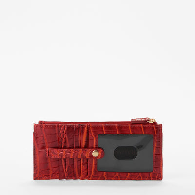 Radiant Red Melbourne Credit Card Wallet Back View 
