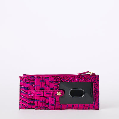 Voltage Violet Melbourne Credit Card Wallet Back View 
