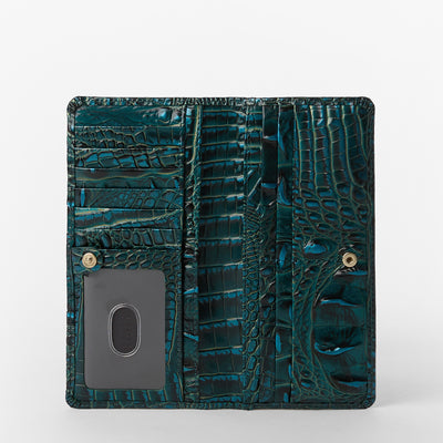 Zesty Green Melbourne Ady Wallet Open Top View 
