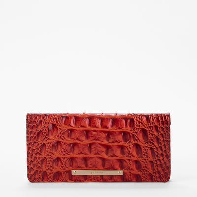 Radiant Red Melbourne Ady Wallet Front View 
