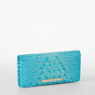 Tropic Blue Melbourne Ady Wallet Side View