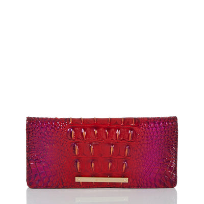 Ruby Ombre Melbourne Ady Wallet Front View 
