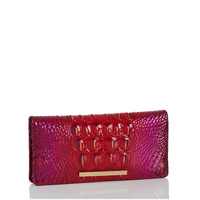 Ruby Ombre Melbourne Ady Wallet Side View 
