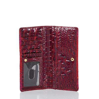 Ruby Ombre Melbourne Ady Wallet Open Top View 
