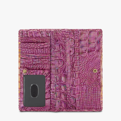 Grapefruit Ombre Melbourne Ady Wallet Open Top View 
