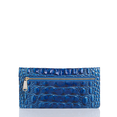 Electric Blue Ombre Melbourne Ady Wallet Back View 
