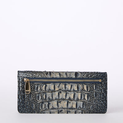 Twilight Blue Ombre Melbourne Ady Wallet Back View 
