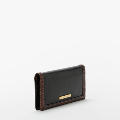 Black Tuscan Ady Wallet Side View 