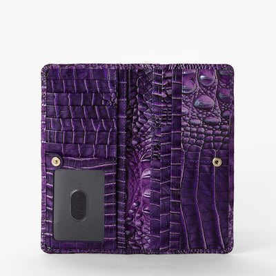 Ultraviolet Ombre All Over Ady Wallet Open Top View 