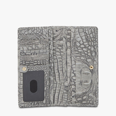 Fairest Grey Tetra Ady Wallet Open Top View 