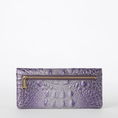 Purple Glitter Melbourne Ady Wallet Back View 
