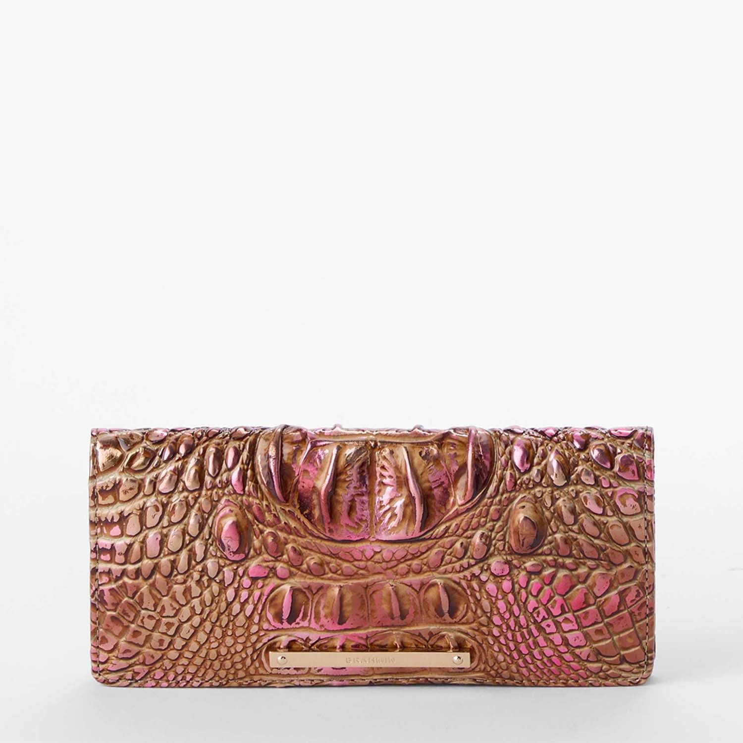 Ady Leather Wallet | Red Opal Cassatt | BRAHMIN