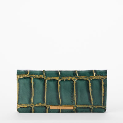 Mystic Green Nerina Ady Wallet Front View 
