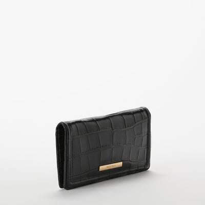 Black Bedford Ady Wallet Side View 