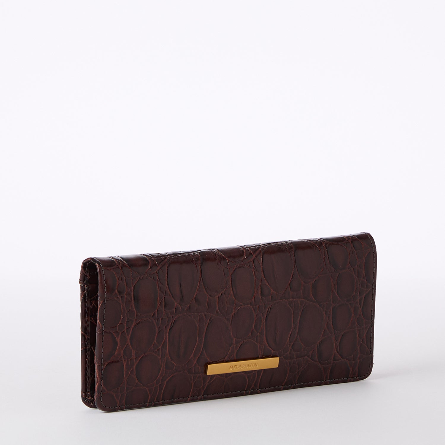 Brahmin dark rum wallet online