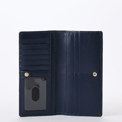 Ady Wallet Navy Meadowport Open Top View