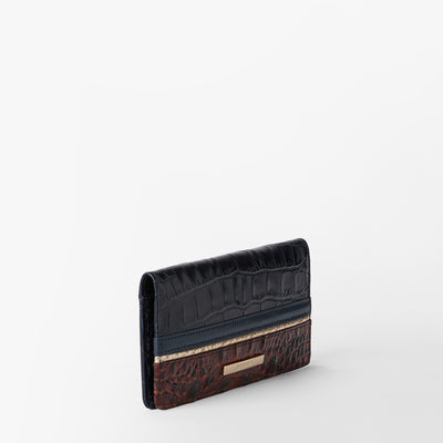 Navy Vesper Ady Wallet Side View 