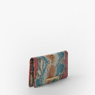 Multi All Over Snake Ady Wallet Side View 