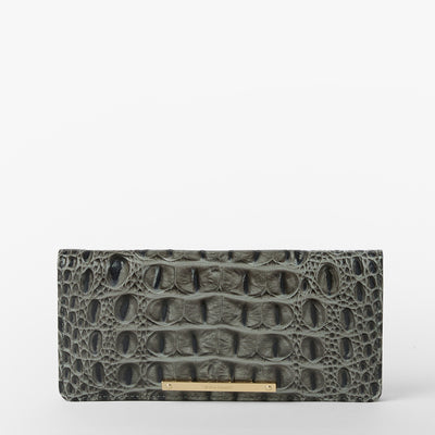 Charcoal Zinnia Ady Wallet Front View 