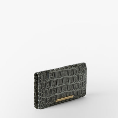 Charcoal Zinnia Ady Wallet Side View 