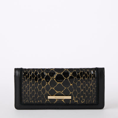 Black Cavatica Ady Wallet Front View 