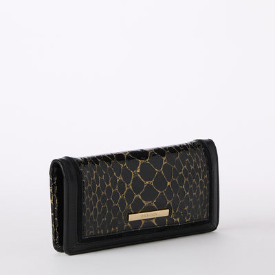 Black Cavatica Ady Wallet Side View 
