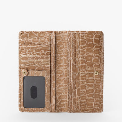 Timeless Taupe Bayem Ady Wallet Open Top View 