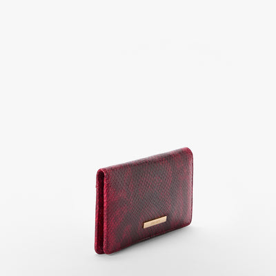 Red Opal Cassatt Ady Wallet Front Side View 